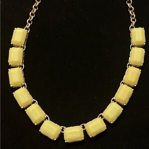 Yellow Beaded Necklace
